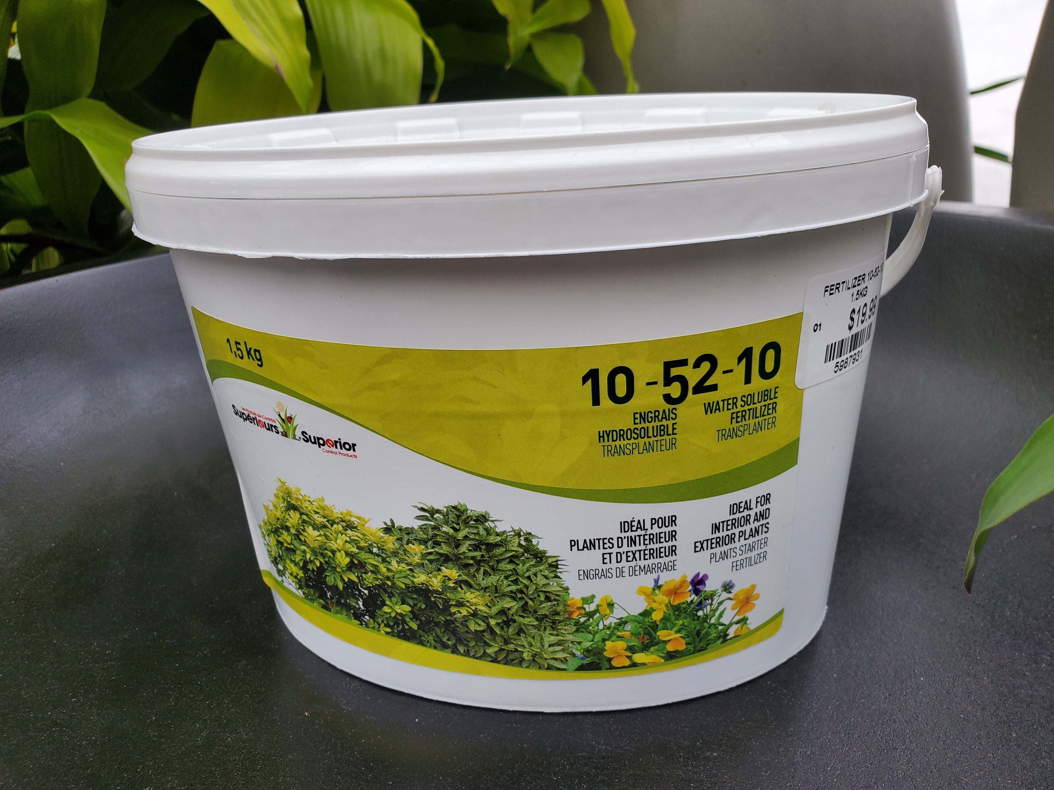 plant starter fertilizer 10 52 10 Transplant Fertilizer 10-52-10 – Greenland Garden Centre