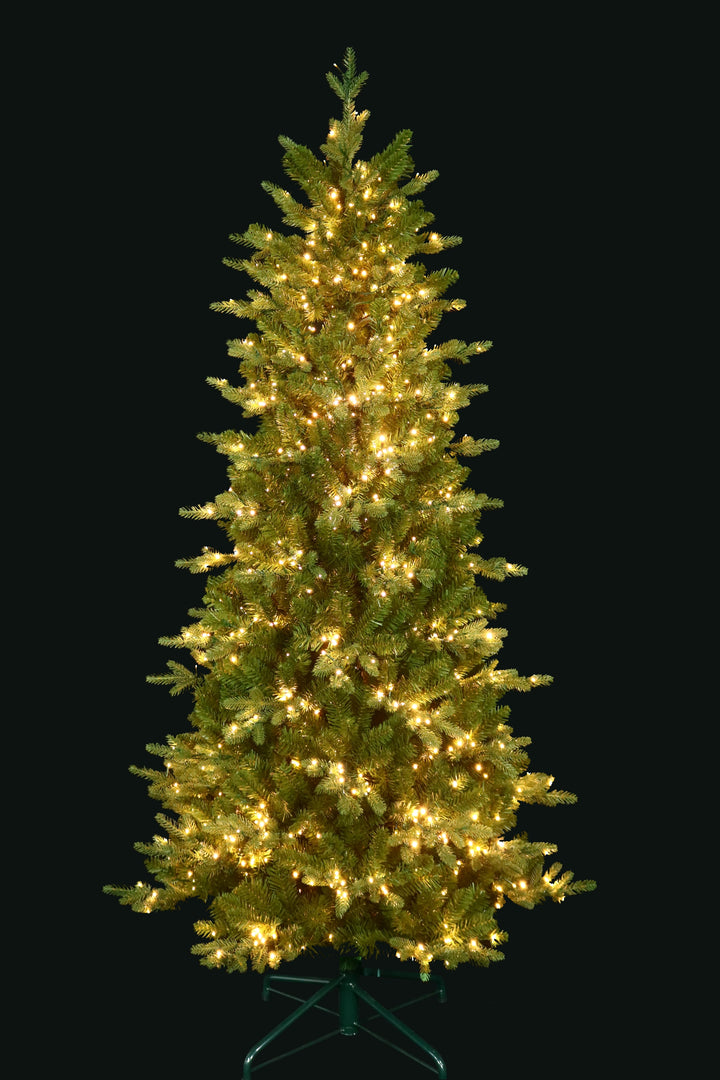 6.5' Alberta Slim Pre-Lit Micro LED Christmas Tree