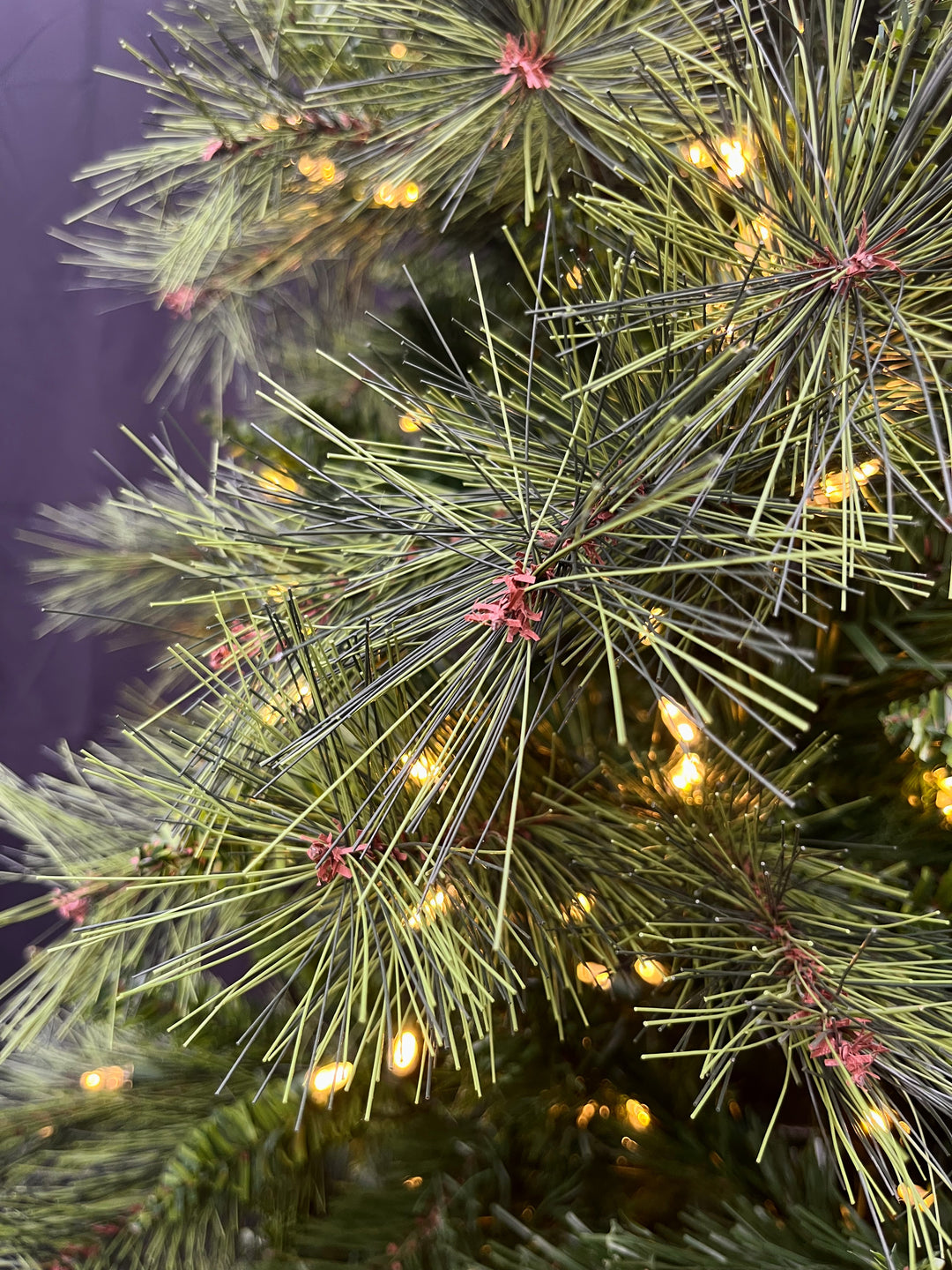 9' Belgium Slim Pre-Lit LED Christmas Tree