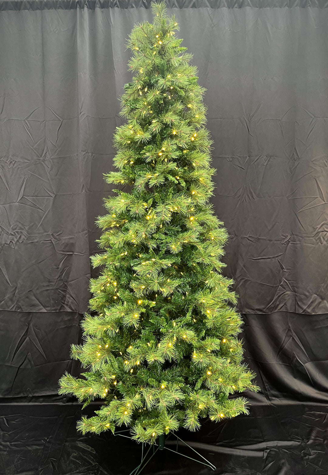 9' Belgium Slim Pre-Lit LED Christmas Tree