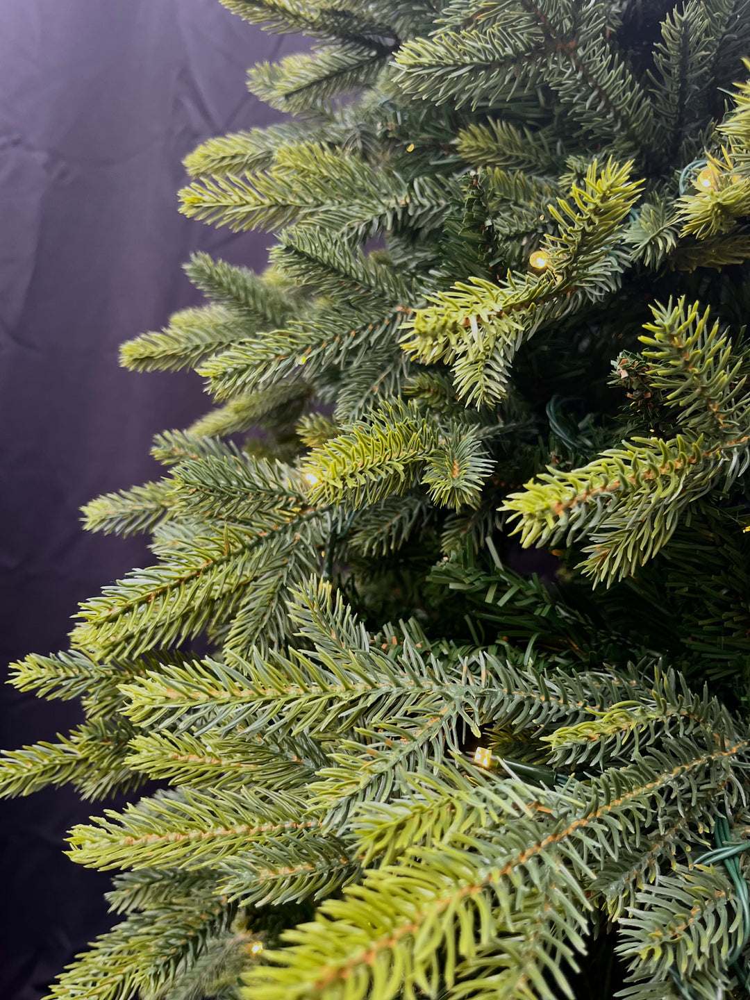 7.5' Deluxe Trinity Spruce Slim Micro LED Christmas Tree