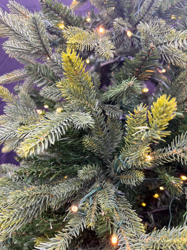 7.5' Deluxe Trinity Spruce Slim Micro LED Christmas Tree