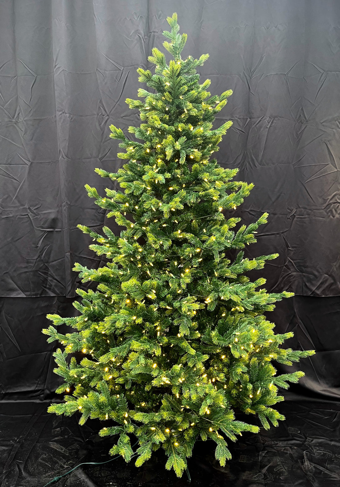 7.5' Layered Balsam Micro LED Christmas Tree