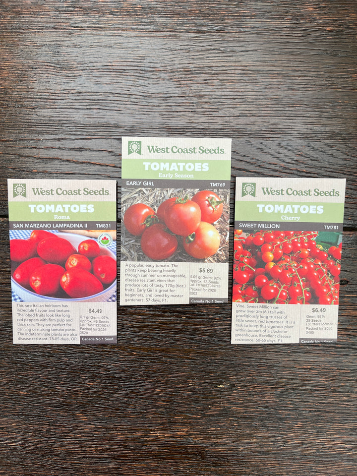 Complete Tomato Seed Starting Kit