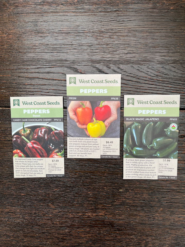 Complete Pepper Seed Starting Kit