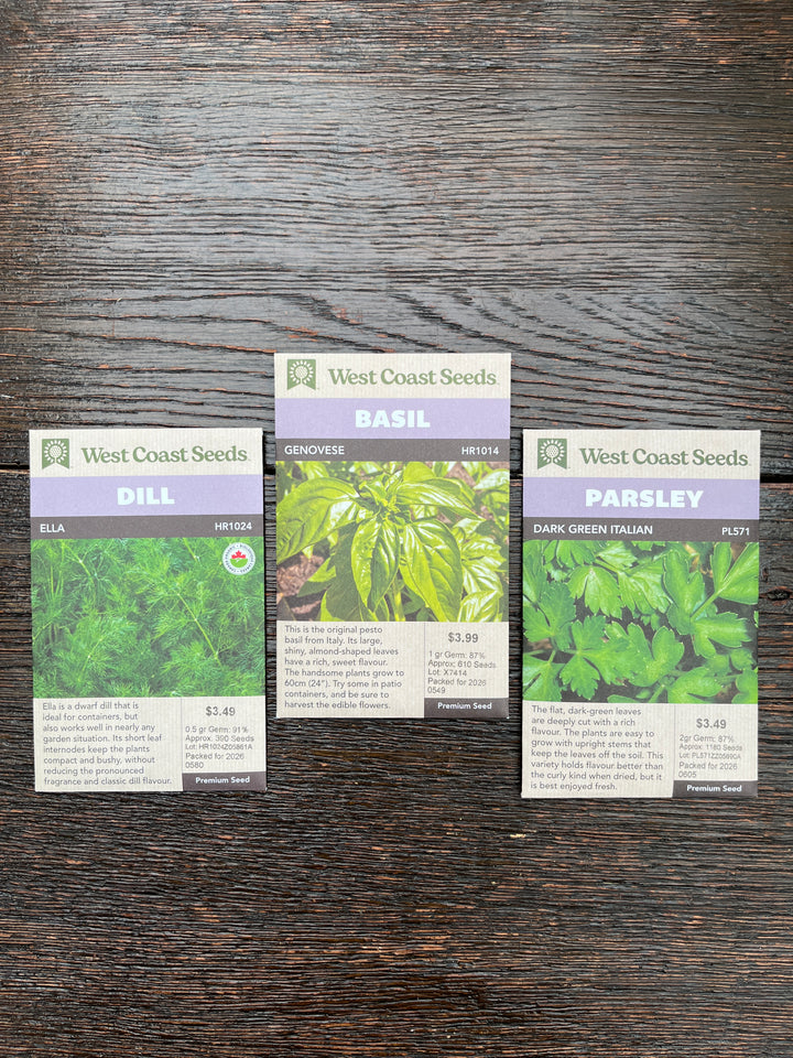 Complete Herb Seed Starting Kit