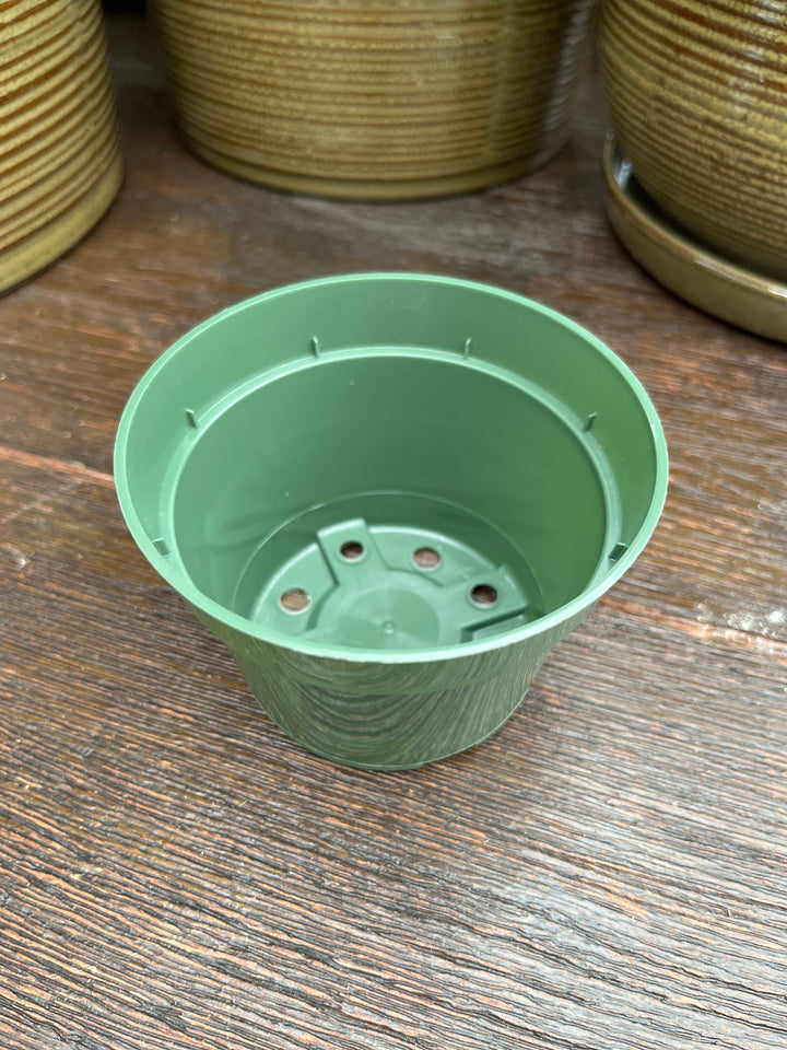 Round Plastic Pot, 4"