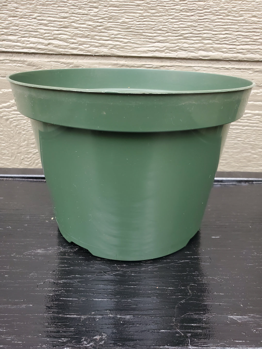 Round Plastic Grower Pot (Green)