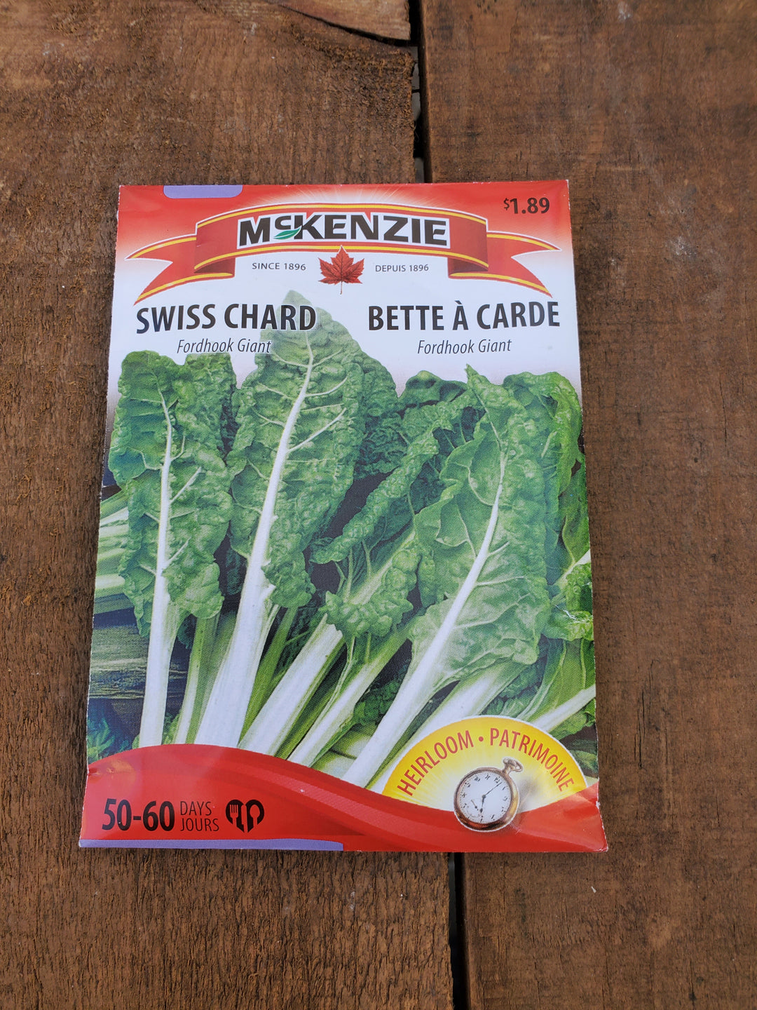 Swiss Chard Seeds - Fordhook Giant