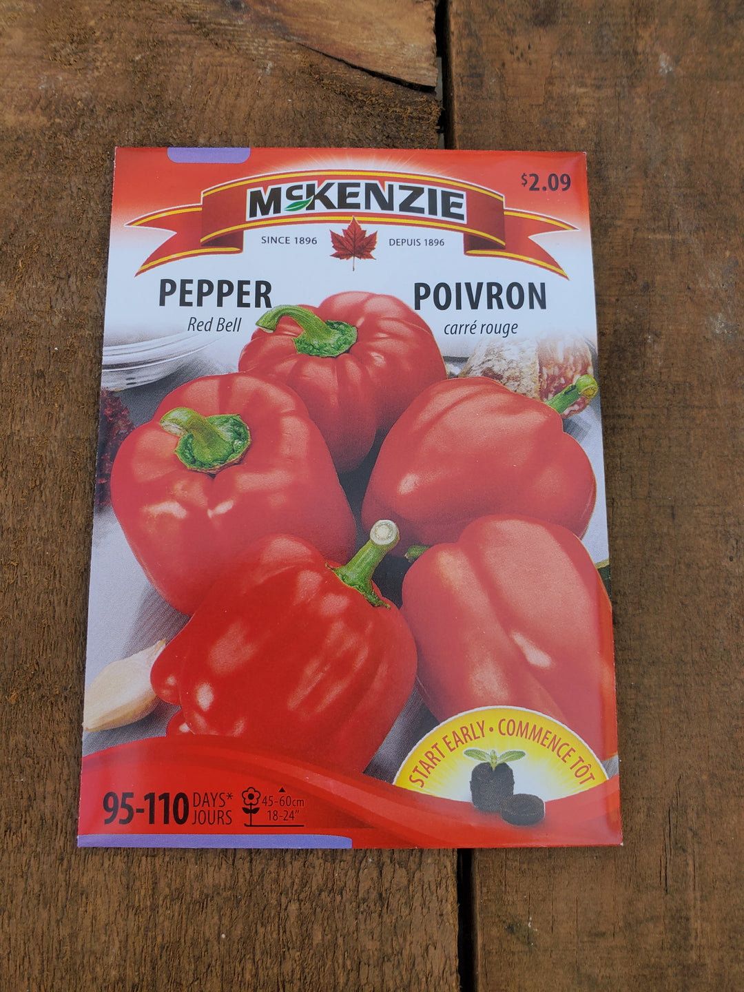 Pepper Seeds - Red Bell