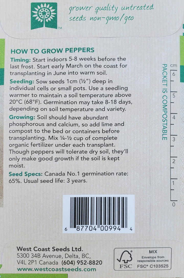 Pepper Seeds - Twingo