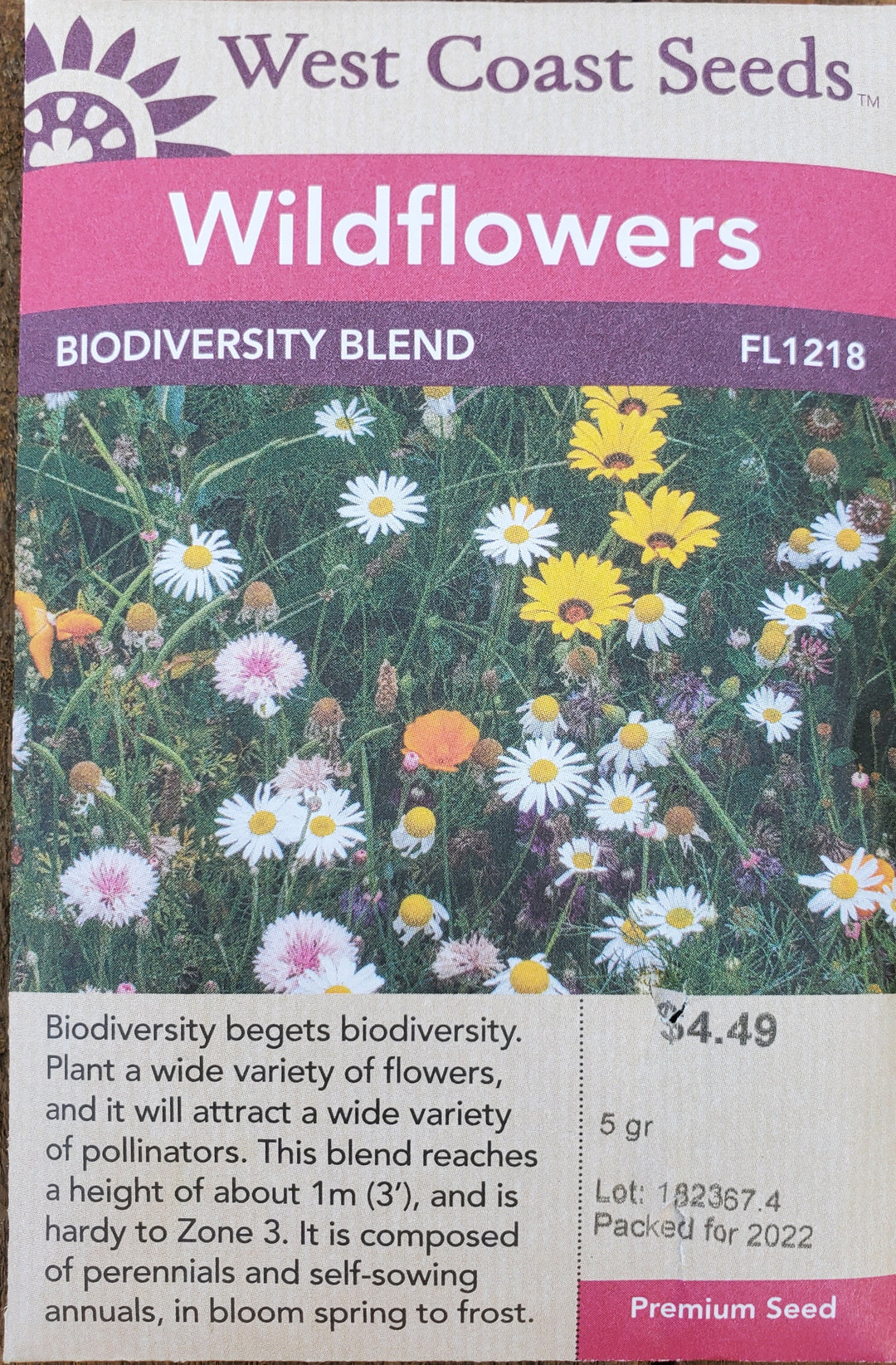 Wildflower Seeds - Biodiversity Blend