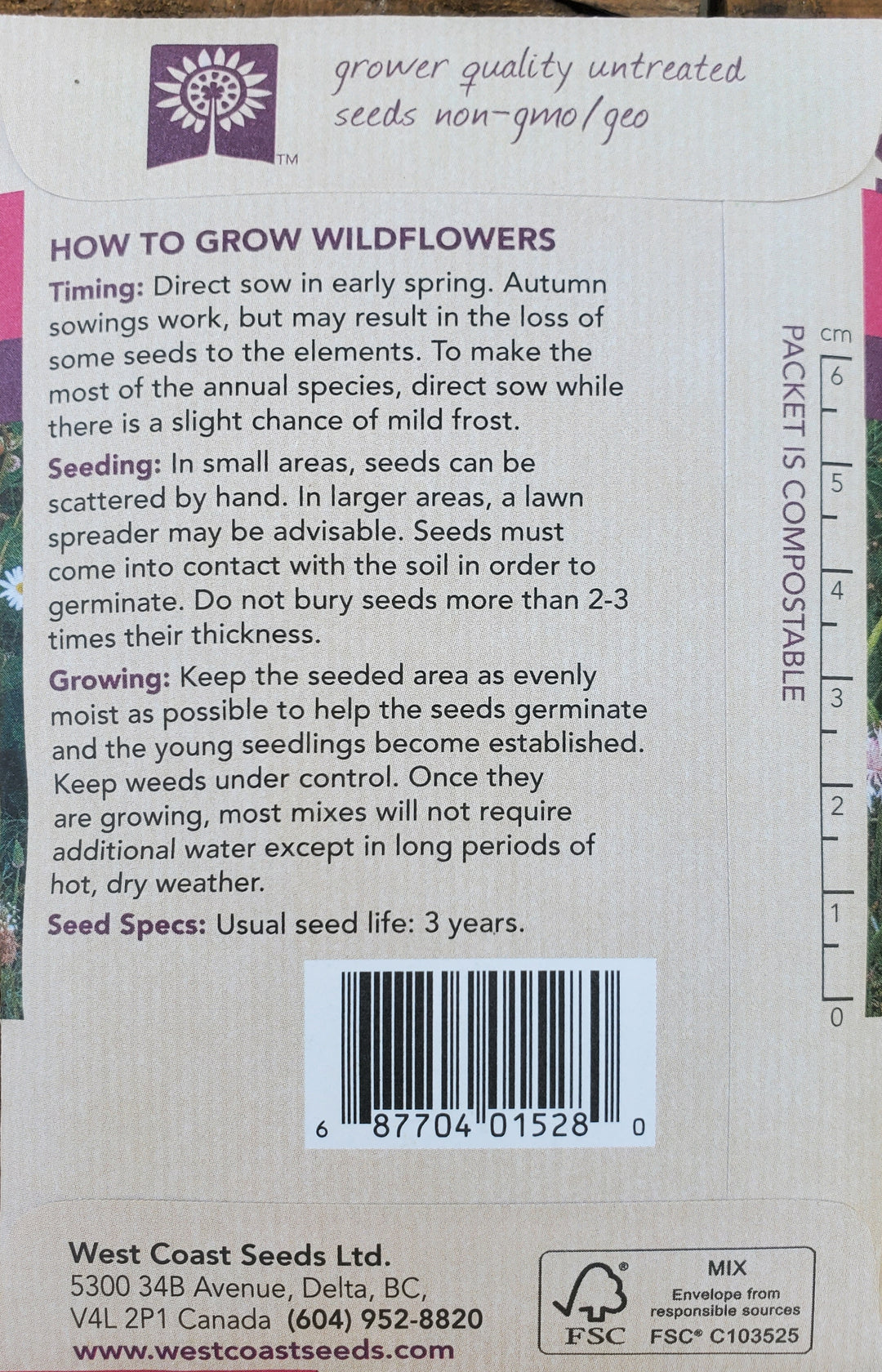 Wildflower Seeds - Biodiversity Blend