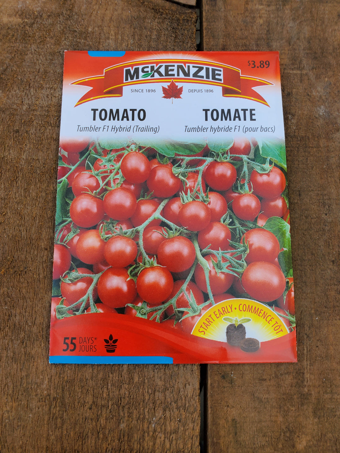 Tomato Seeds - Tumbler F1 Hybrid
