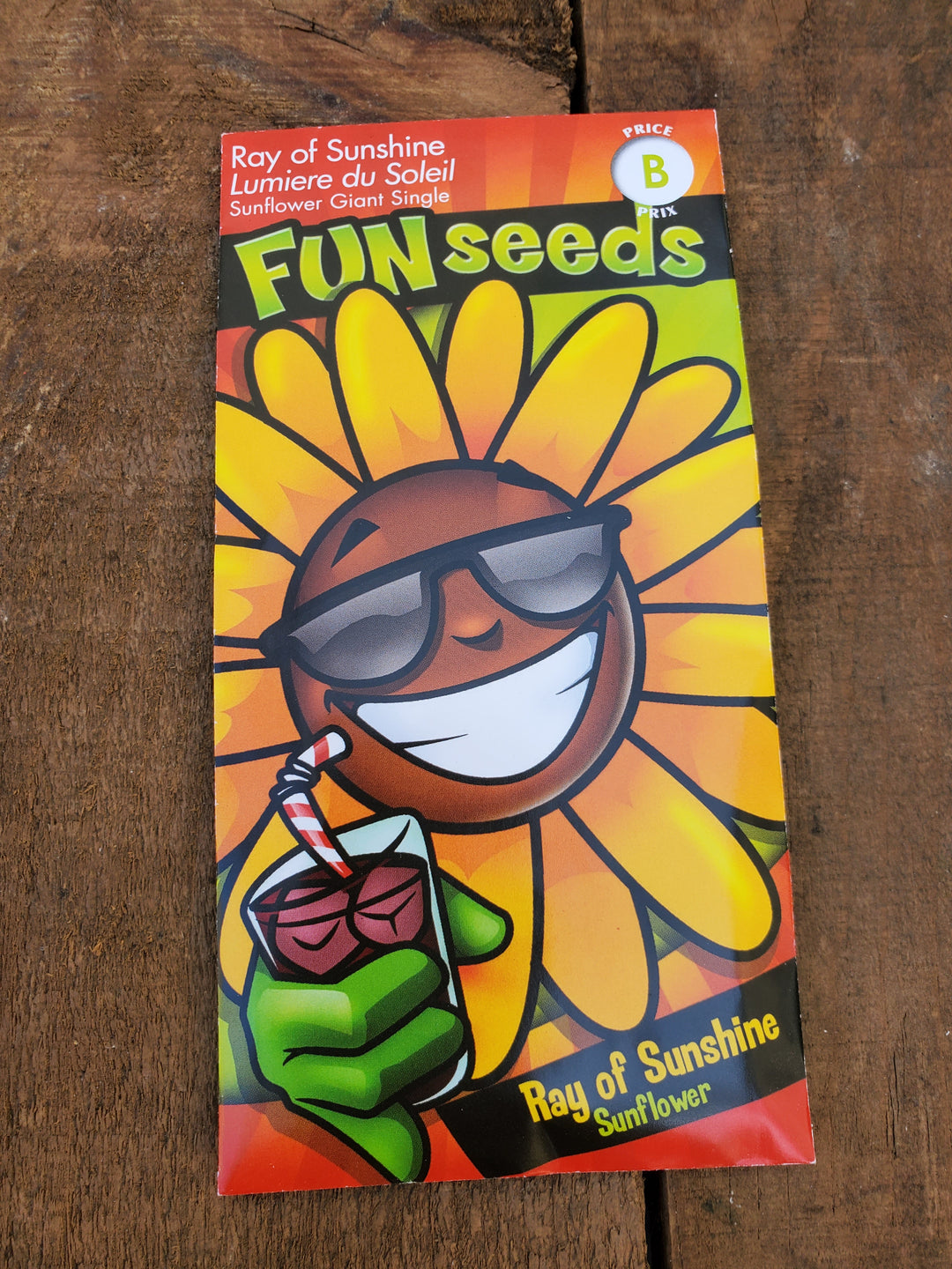Kids' Sunflower Seeds - Ray of Sunshine