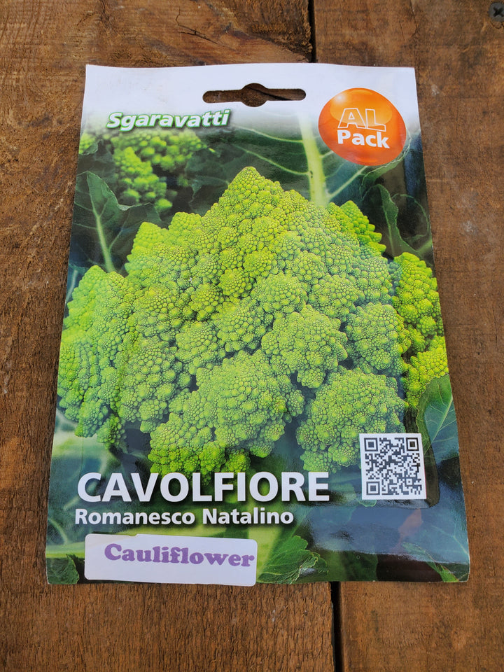 Cauliflower Seeds - Romanesco Natalino