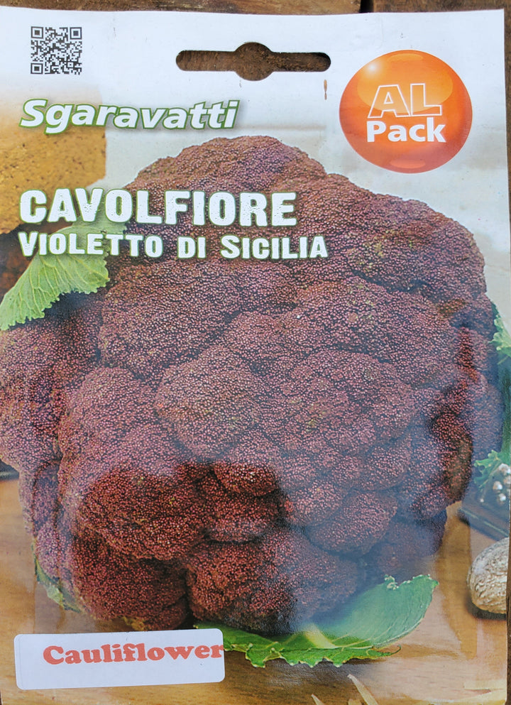 Cauliflower Seeds - Violetto di Sicilia