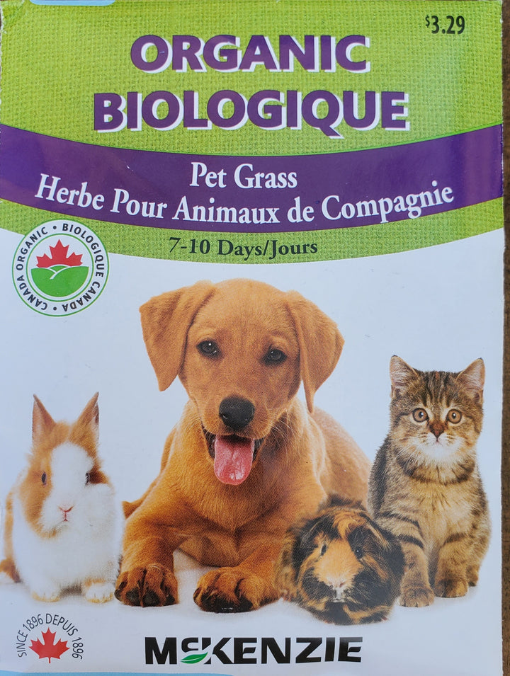 Organic Pet Grass Seeds
