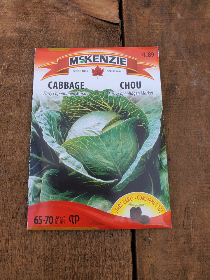 Cabbage Seeds - Early Copenhagen Market