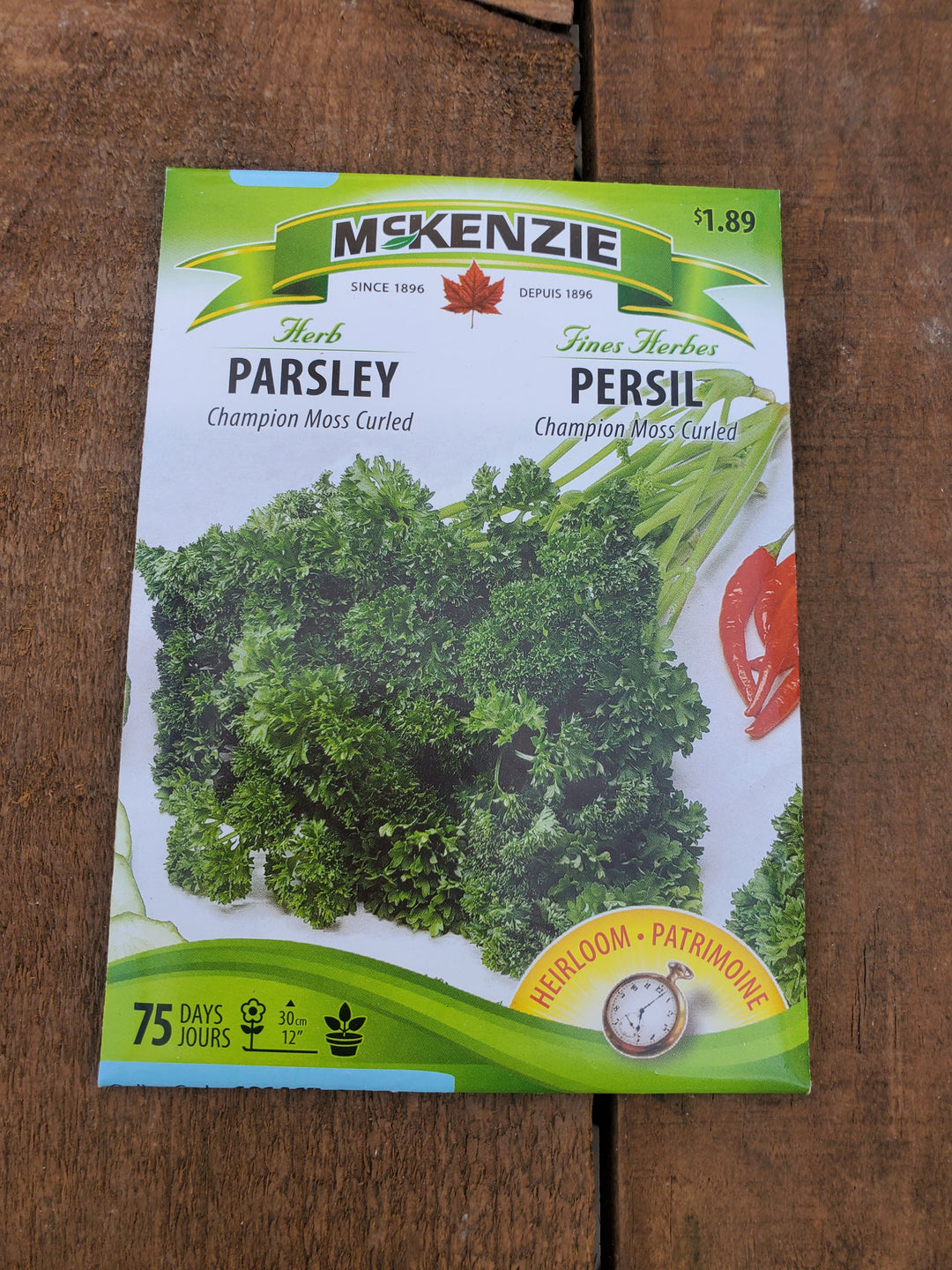 Parsley Seeds - Champion Moss Curled