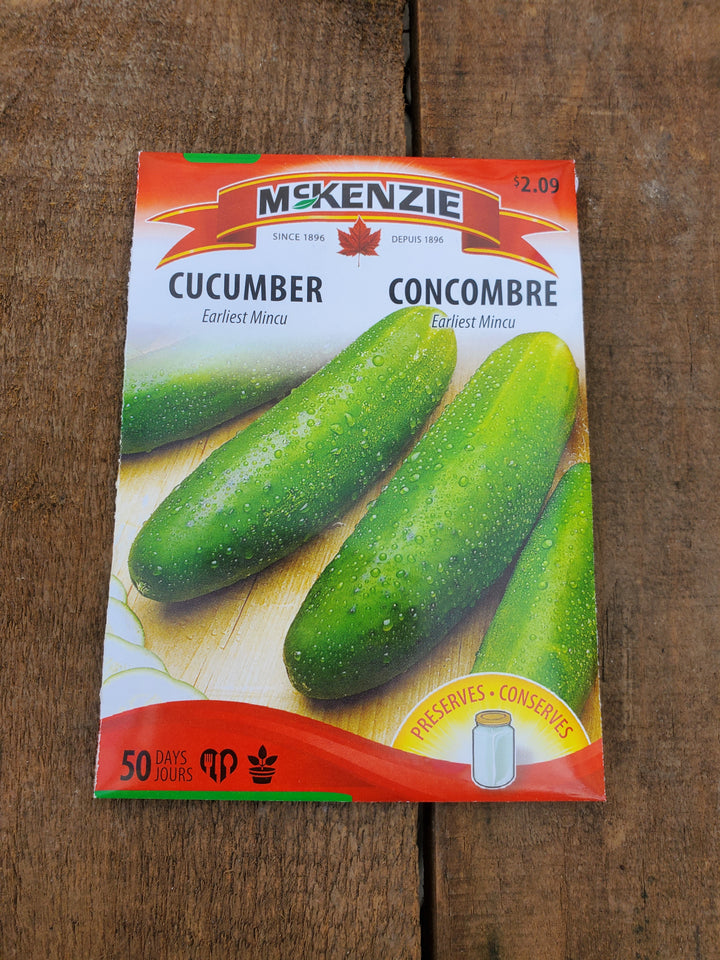 Cucumber Seeds - Earliest Mincu