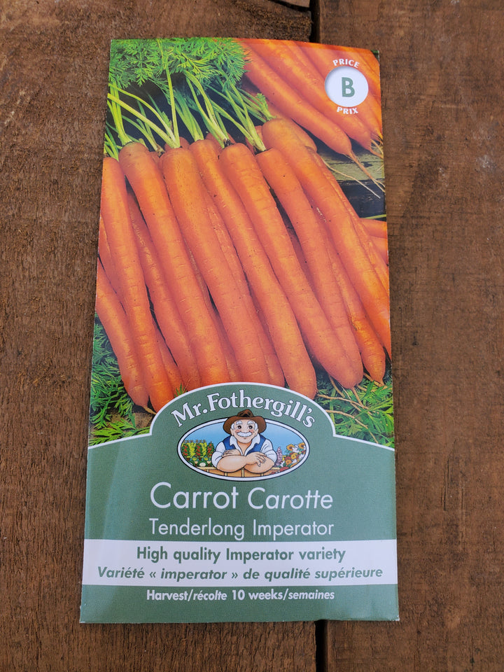 Carrot Seeds - Tenderlong Imperator