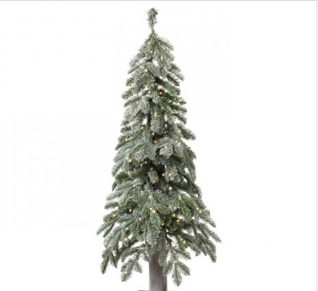 3' Alpine Winter Pre-Lit Frosted Christmas Tree