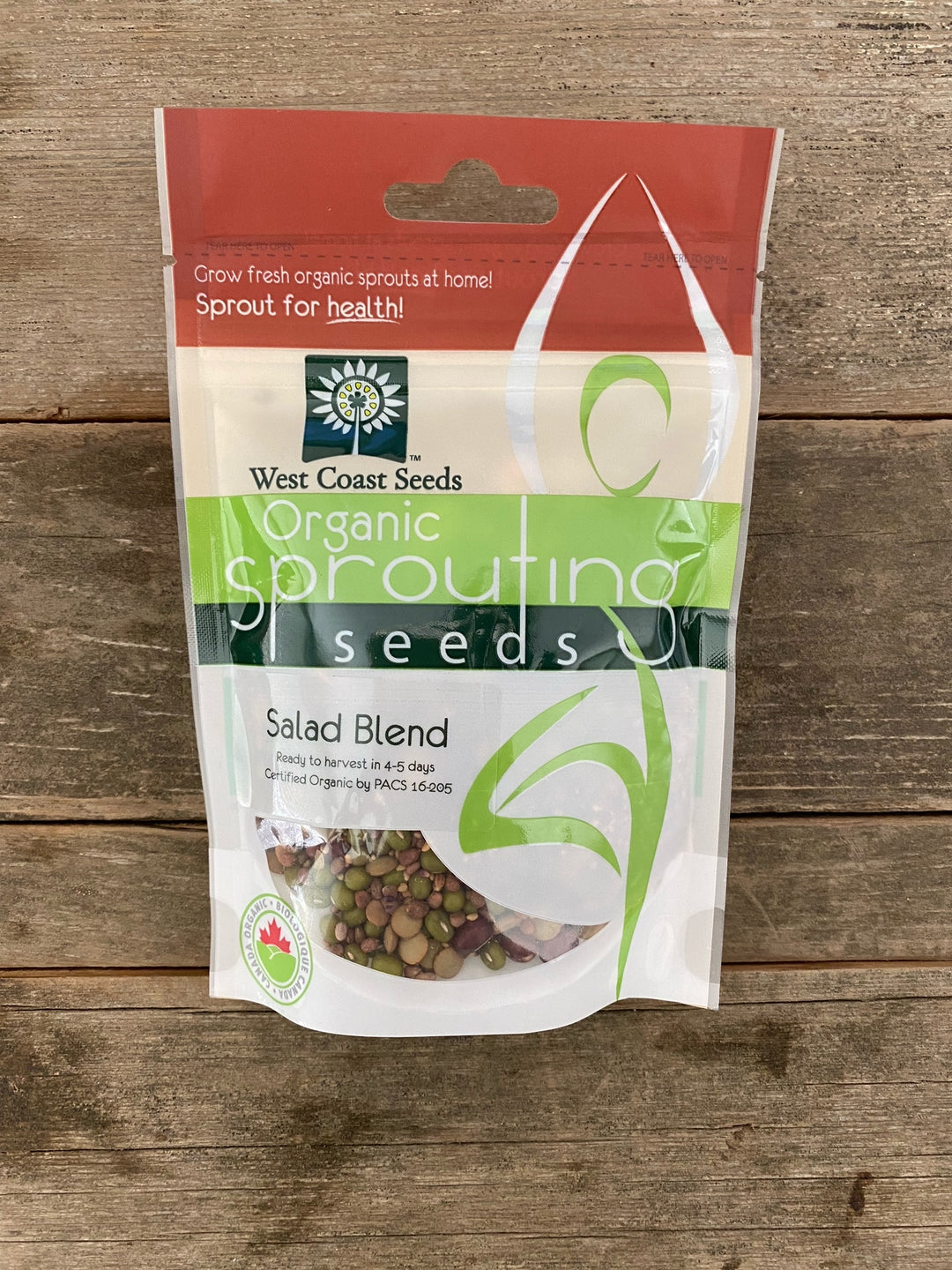Organic Sprouting Seeds - Salad Blend