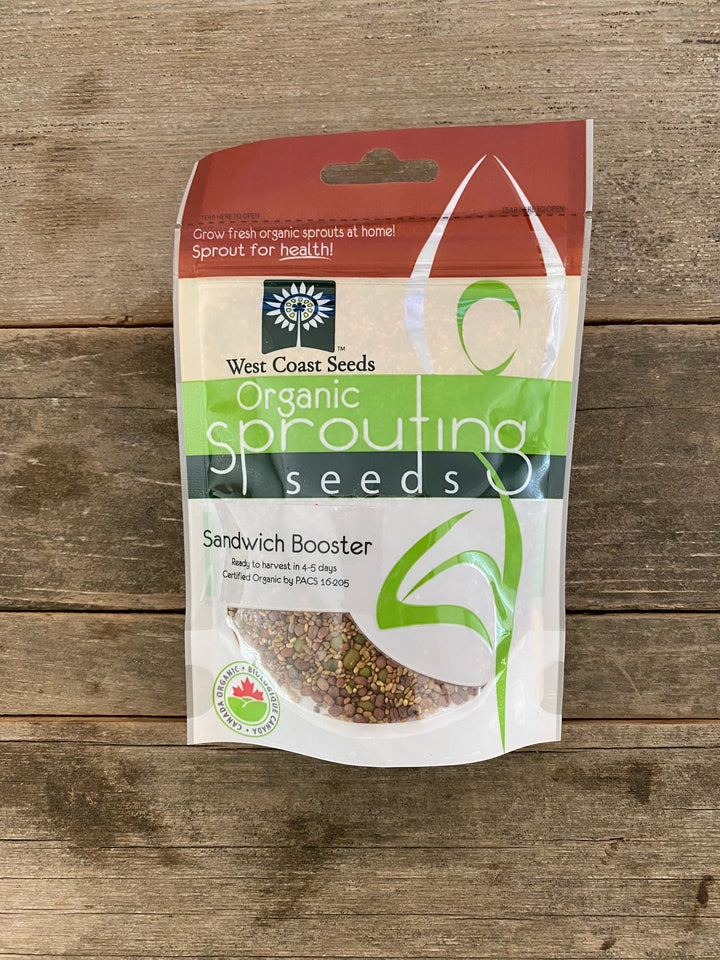 Organic Sprouting Seeds - Sandwich Booster