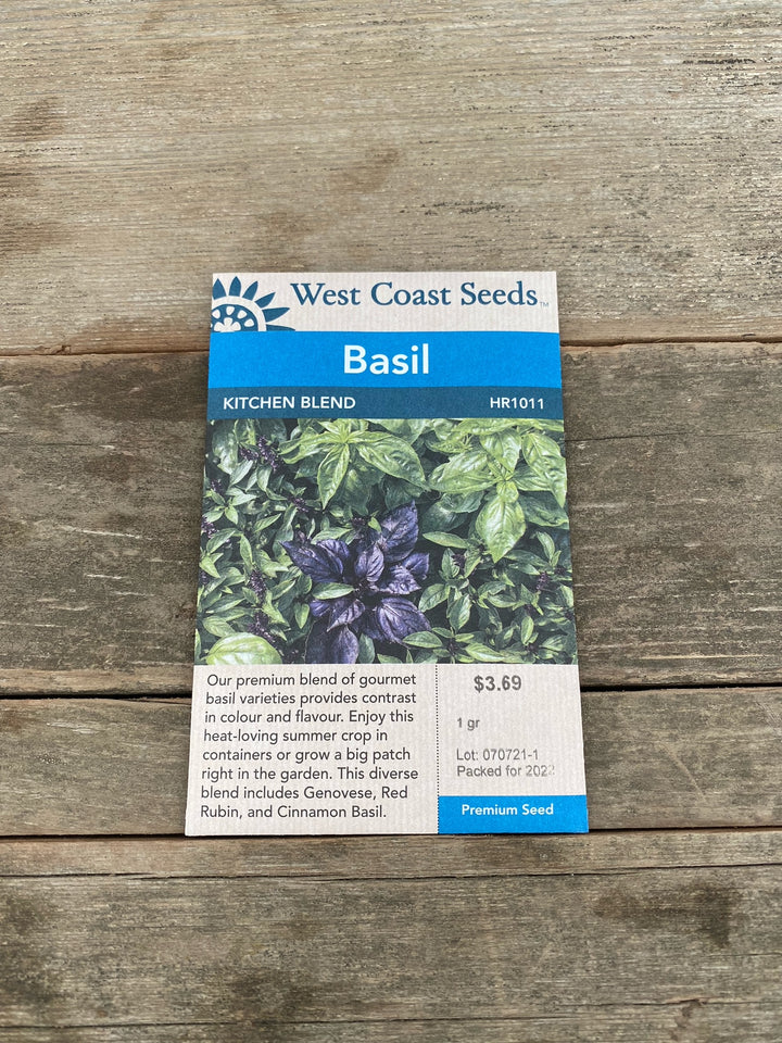 Basil Seeds - Kitchen Blend