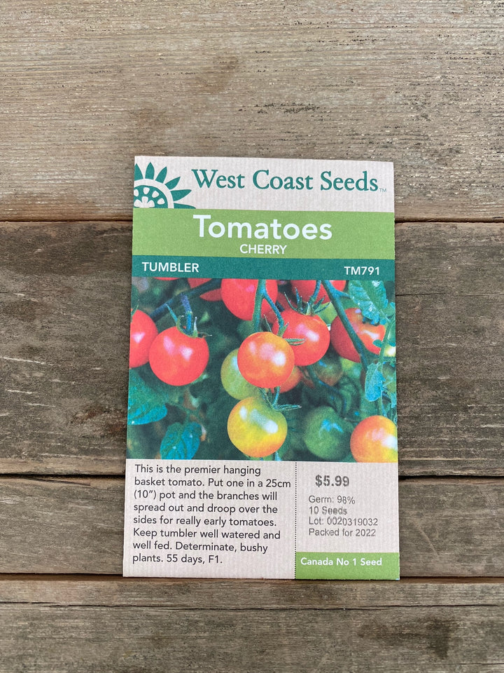 Cherry Tomato Seeds - Tumbler